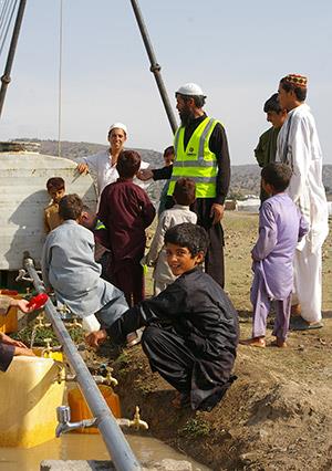 khost afghanistan canaux distribution eau