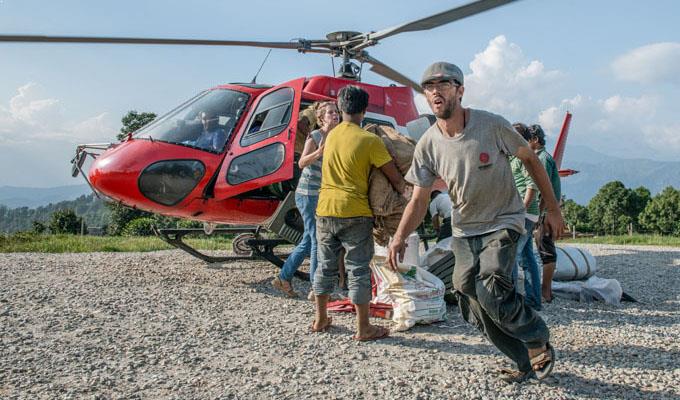 aide humanitaire Népal