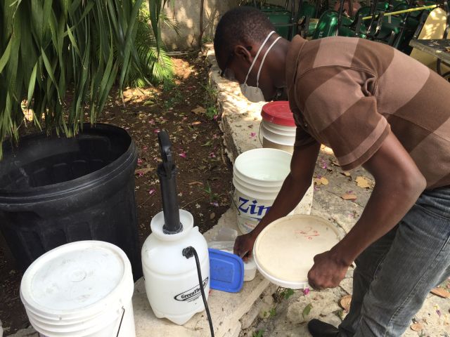 Haiti matthew chloration cholera