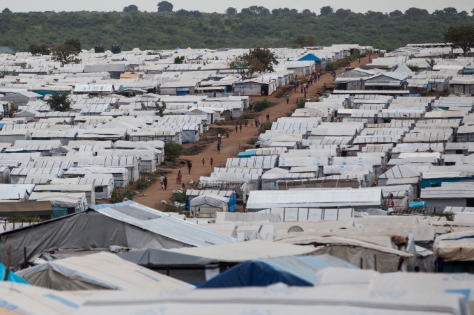 Soudan du Sud camp refugies