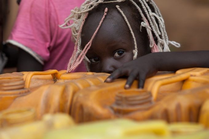 Soudan du Sud fille camp refugies