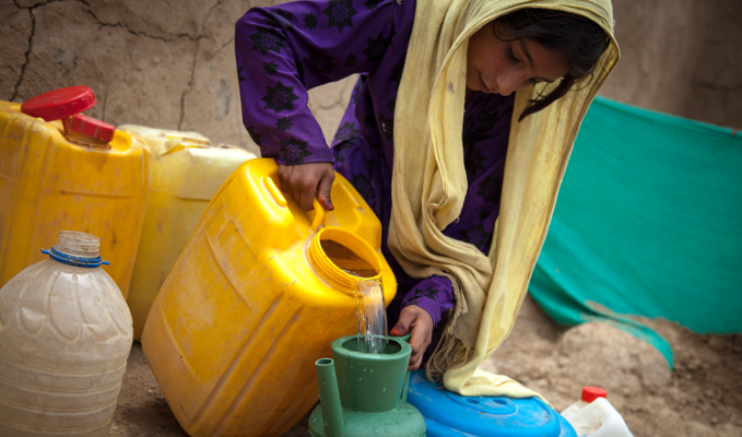 afghanistan eau réfugiés