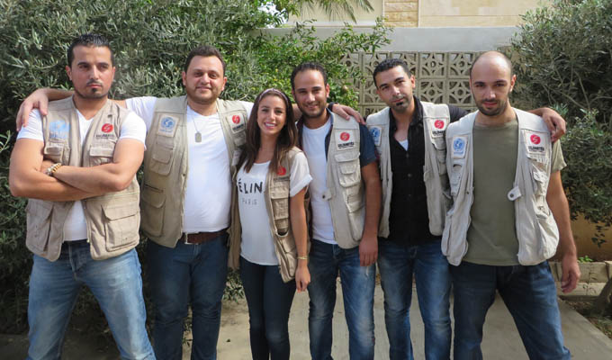 liban équipe humanitaire solidarités international