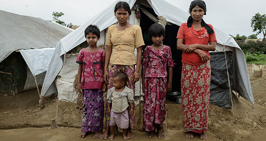 famille rohingyas