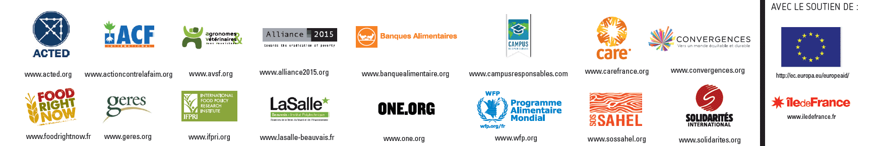 Logos ONG Baromtre2014