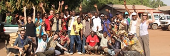 RCA kabo équipe humanitaire