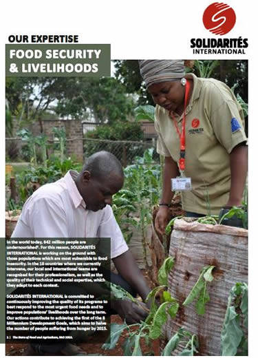 Food Security and Livelihoods 2014