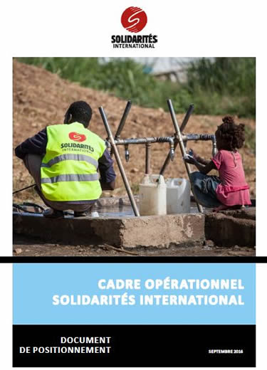 cadre opérationnel solidarités international